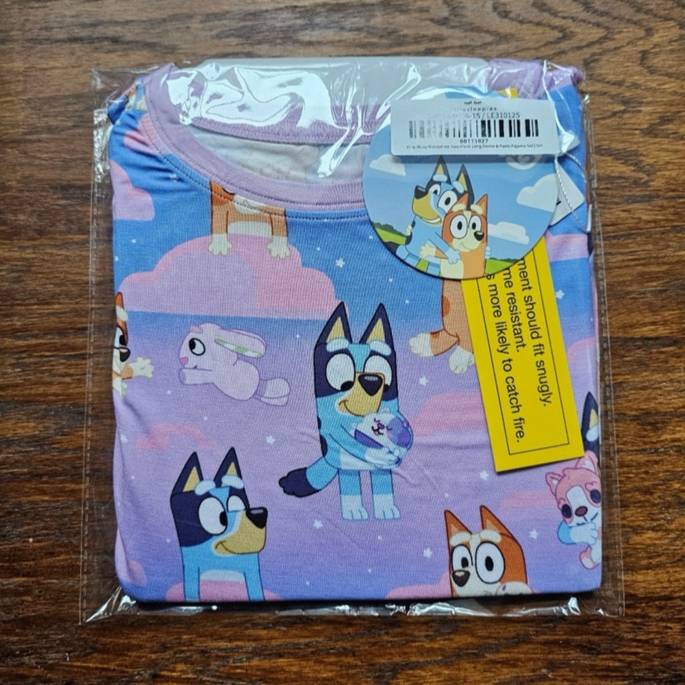 Little Sleepies Bluey Pajamas Long Sleeve